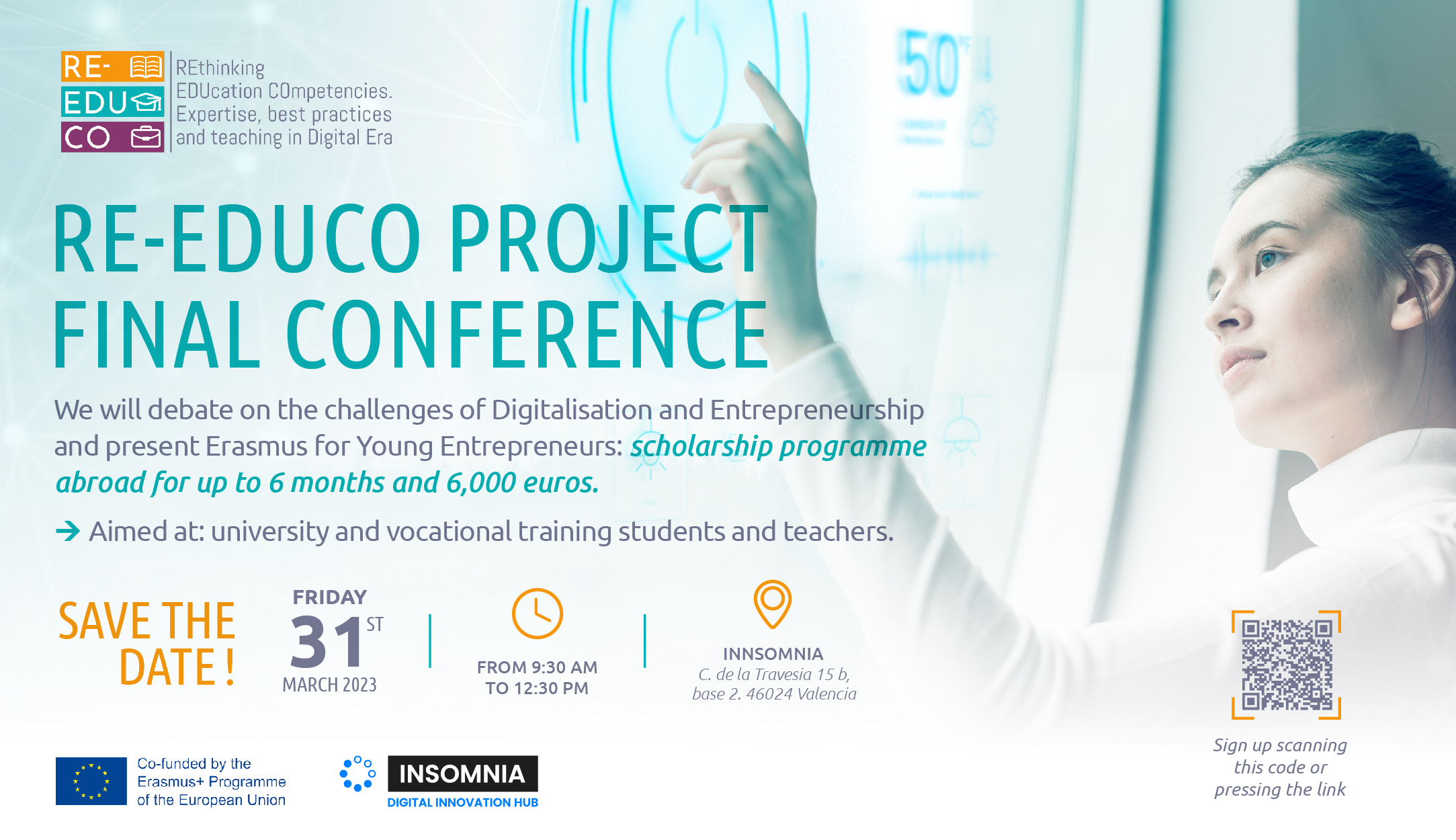 Read more about the article RE-EDUCO FINAL CONFERENCE – 31 March 2023
